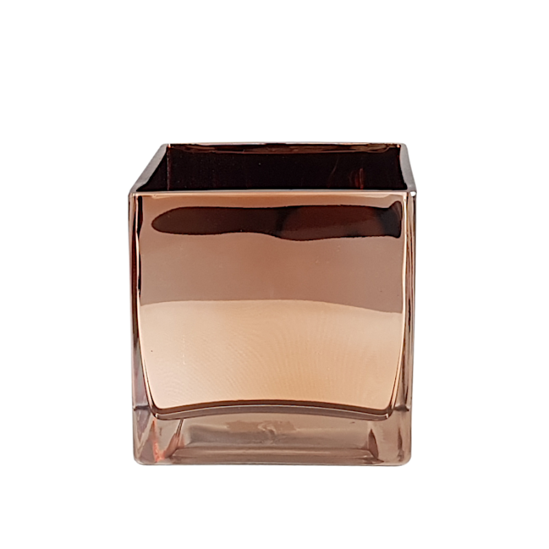 Photophore carré transparent en verre  | Deco-Delight.com Photophore carré transparent en verre  | Deco-Delight.com