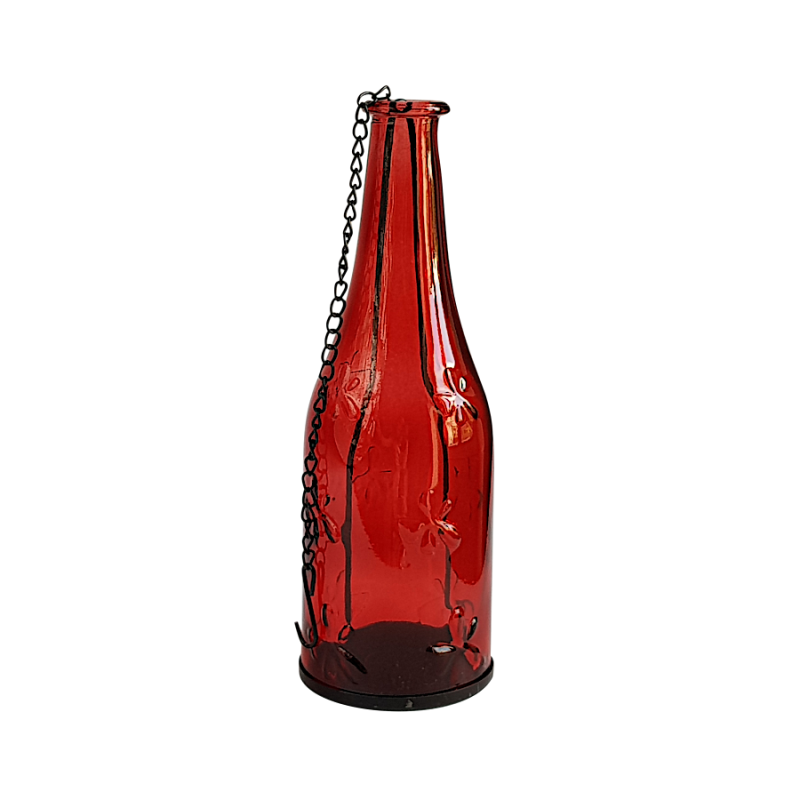 Lanterne florale en verre bouteille  | Deco-Delight.com Lanterne florale en verre bouteille  | Deco-Delight.com