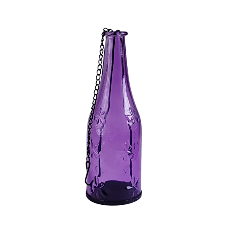 Lanterne florale en verre bouteille  | Deco-Delight.com Lanterne florale en verre bouteille  | Deco-Delight.com