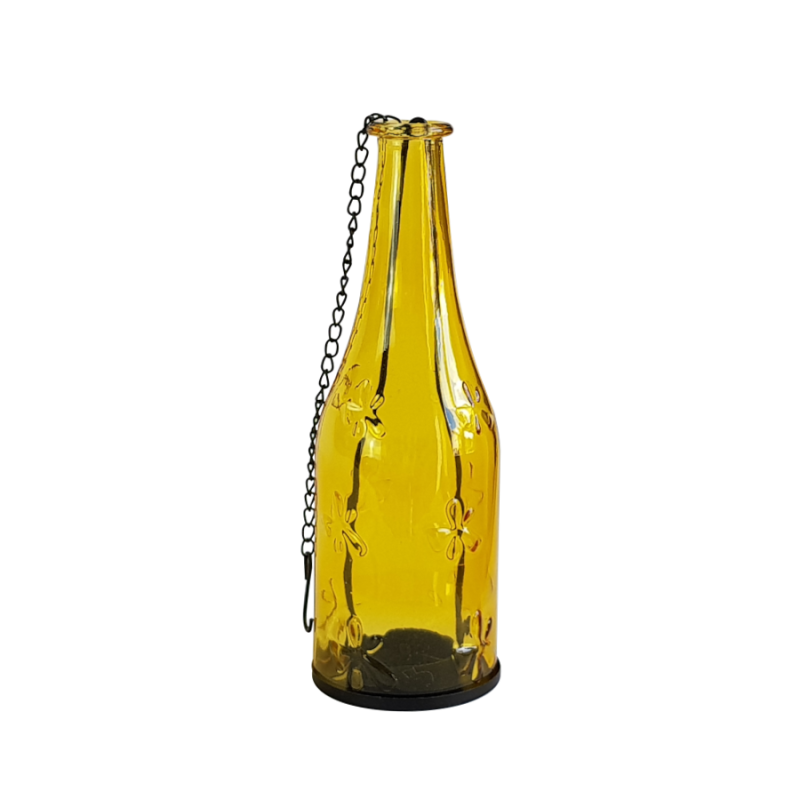 Lanterne florale en verre bouteille  | Deco-Delight.com Lanterne florale en verre bouteille  | Deco-Delight.com