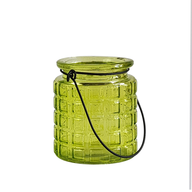 Photophore verre gaufre relief élégant  | Deco-Delight.com Photophore verre gaufre relief élégant  | Deco-Delight.com