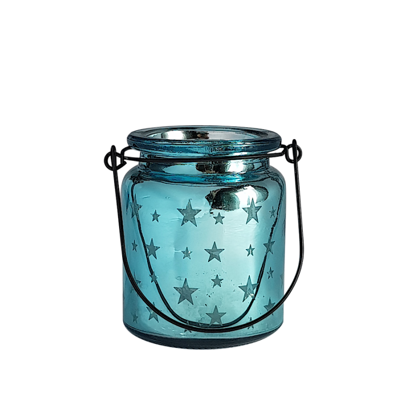 Photophore étoile en verre brillant  | Deco-Delight.com Photophore étoile en verre brillant  | Deco-Delight.com