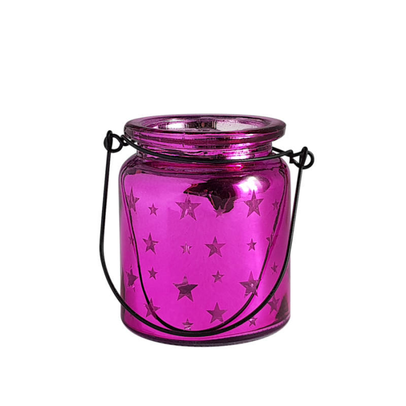 Photophore étoile en verre brillant  | Deco-Delight.com Photophore étoile en verre brillant  | Deco-Delight.com