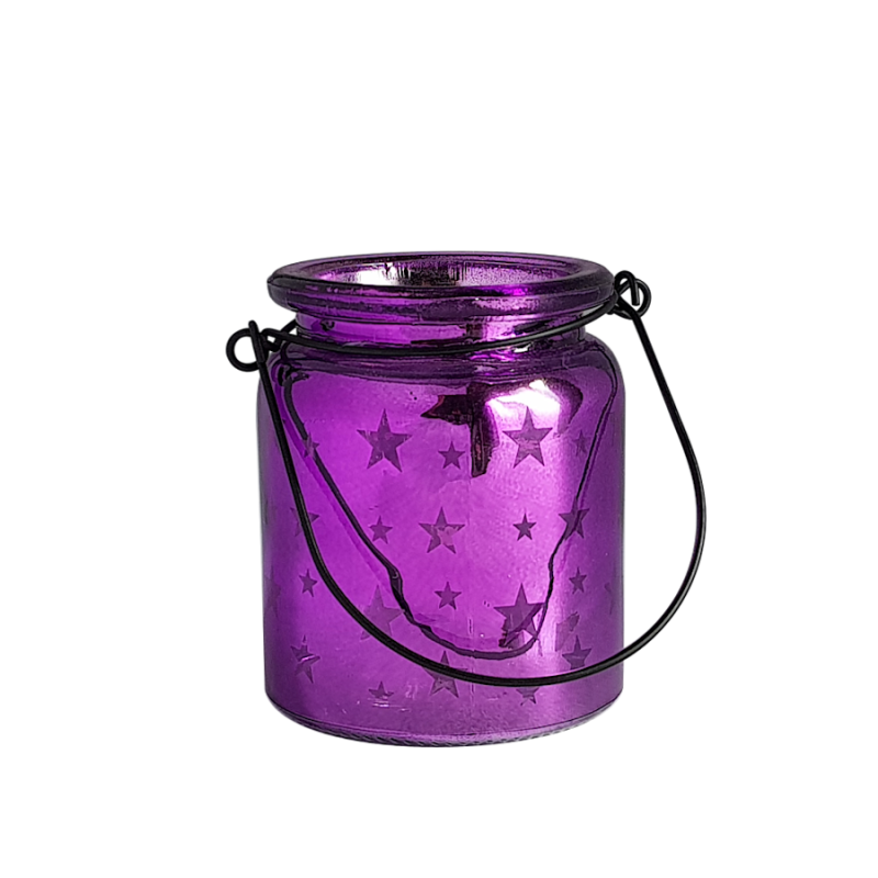 Photophore étoile en verre brillant  | Deco-Delight.com Photophore étoile en verre brillant  | Deco-Delight.com