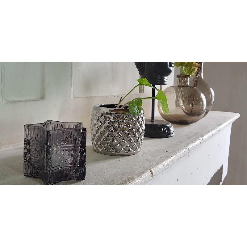 Photophore en verre classique et chic  | Deco-Delight.com