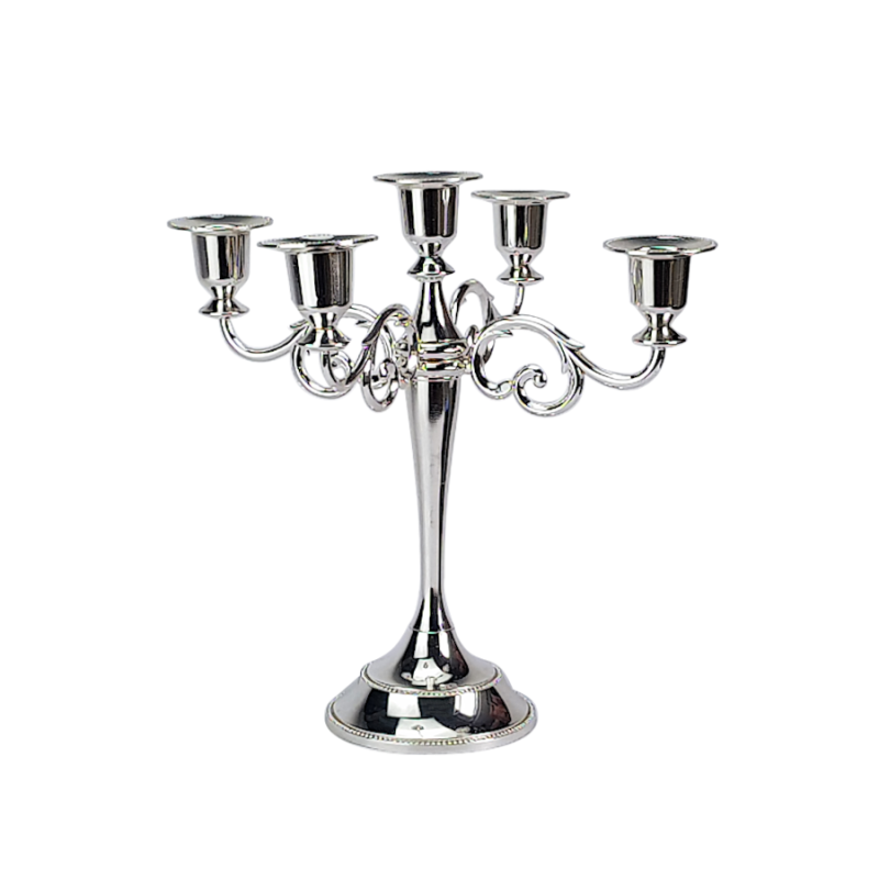 Bougeoir métal à 5 branches élégant  | Deco-Delight.com Bougeoir métal à 5 branches élégant  | Deco-Delight.com