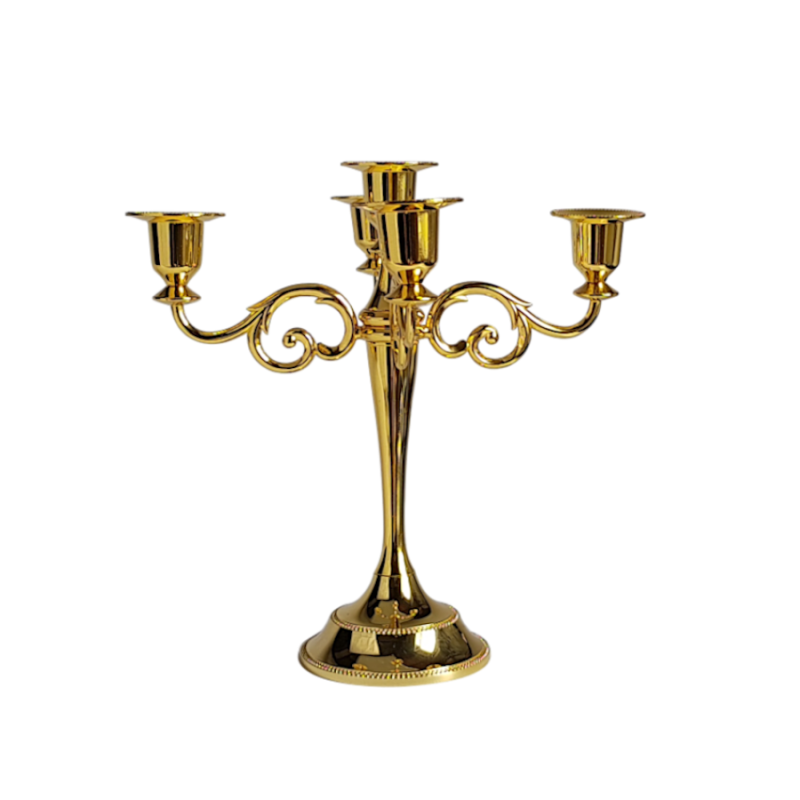 Bougeoir métal à 5 branches élégant  | Deco-Delight.com Bougeoir métal à 5 branches élégant  | Deco-Delight.com