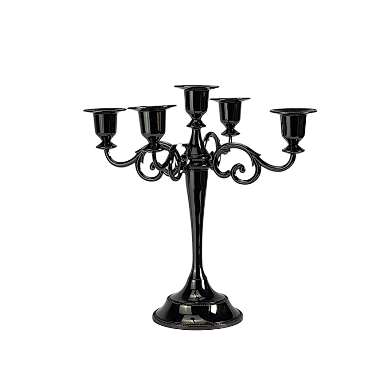 Bougeoir métal à 5 branches élégant  | Deco-Delight.com Bougeoir métal à 5 branches élégant  | Deco-Delight.com