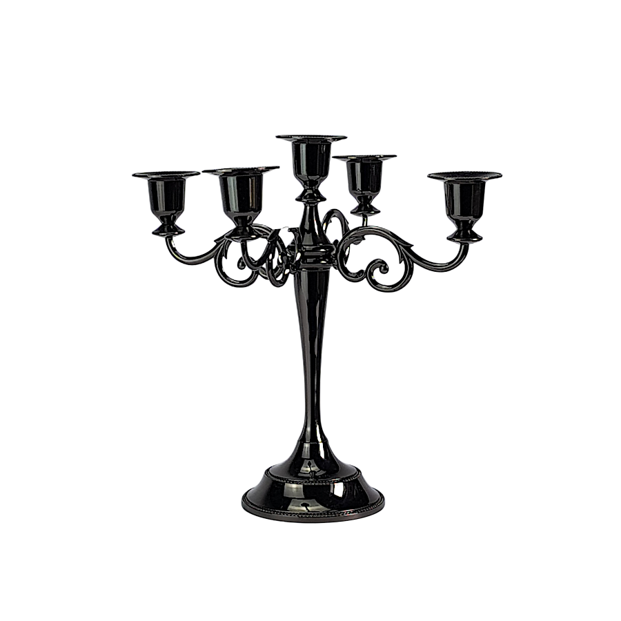 Bougeoir métal à 5 branches élégant | Deco-Delight.com Bougeoir métal à 5 branches élégant | Deco-Delight.com
