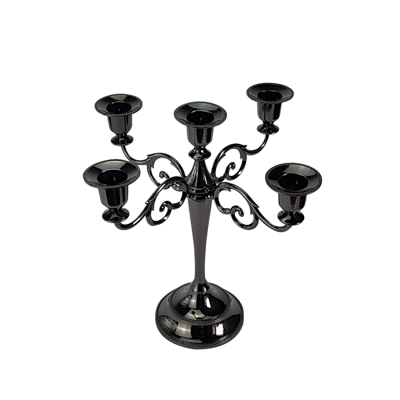 Bougeoir métal à 5 branches élégant  | Deco-Delight.com Bougeoir métal à 5 branches élégant  | Deco-Delight.com
