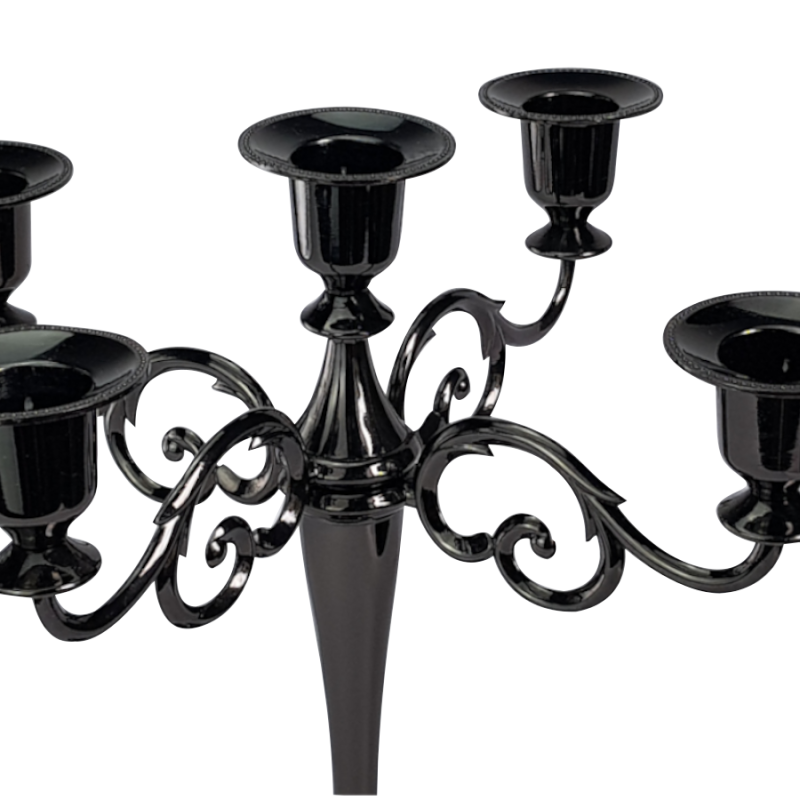 Bougeoir métal à 5 branches élégant  | Deco-Delight.com Bougeoir métal à 5 branches élégant  | Deco-Delight.com