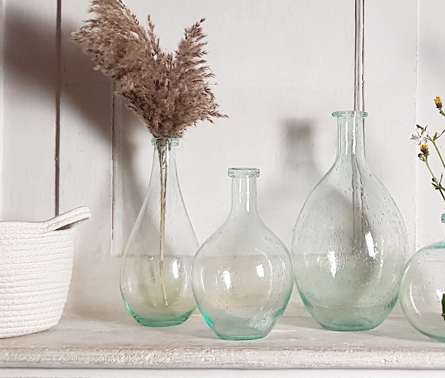 Vase bulle en verre teinté H34.5 | Deco-Delight.com Vase bulle en verre teinté H34.5 | Deco-Delight.com