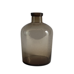 Vase bulle en verre teinté H23.5  | Deco-Delight.com