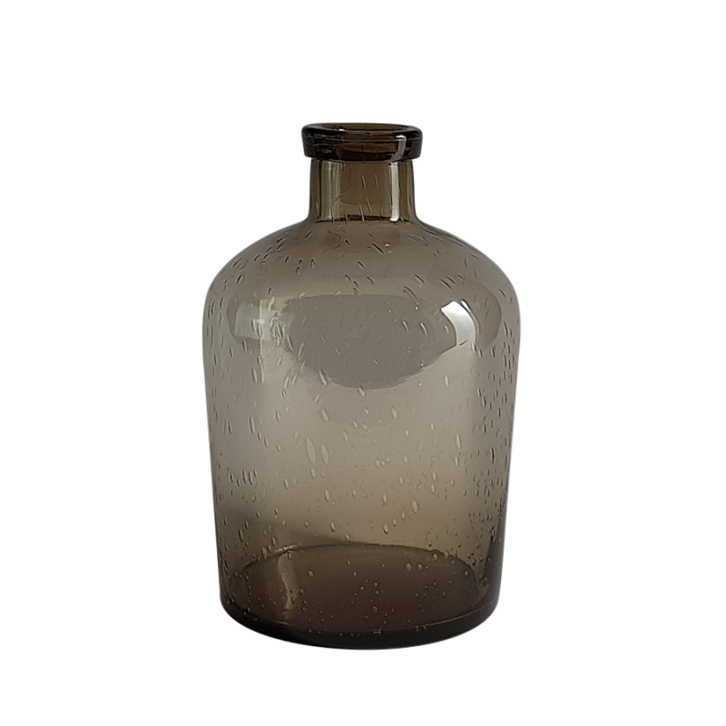 Vase bulle en verre teinté H23.5  | Deco-Delight.com Vase bulle en verre teinté H23.5  | Deco-Delight.com