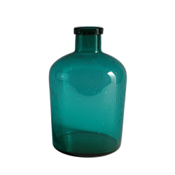 Vase bulle en verre teinté H23.5  | Deco-Delight.com