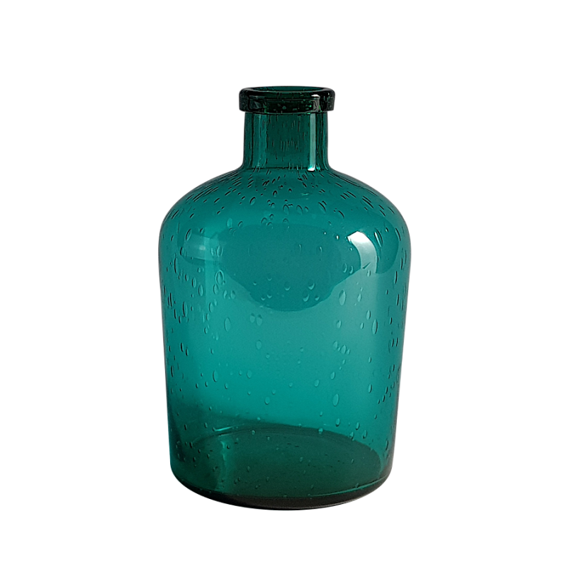 Vase bulle en verre teinté H23.5  | Deco-Delight.com Vase bulle en verre teinté H23.5  | Deco-Delight.com