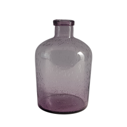 Vase bulle en verre teinté H23.5  | Deco-Delight.com