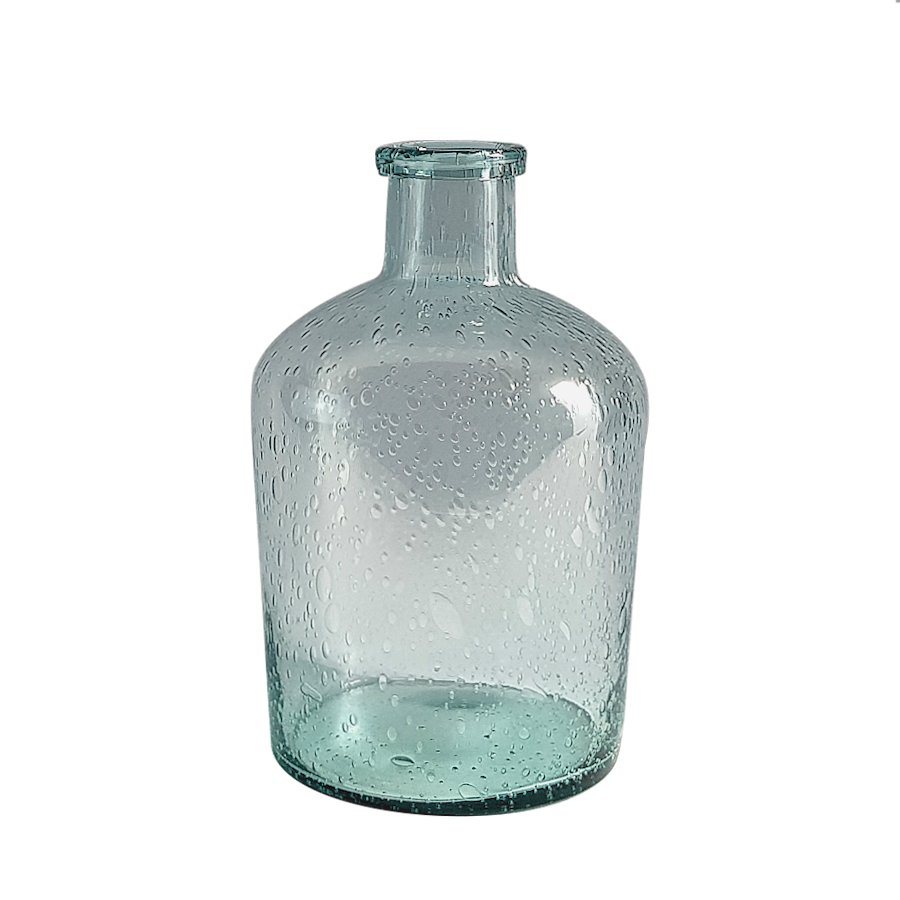 Vase bulle en verre teinté H23.5  | Deco-Delight.com