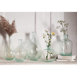 Vase bulle en verre teinté H23.5  | Deco-Delight.com