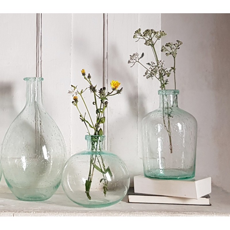 Vase bulle en verre teinté H23.5  | Deco-Delight.com Vase bulle en verre teinté H23.5  | Deco-Delight.com
