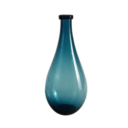 Vase bulle en verre teinté H30  | Deco-Delight.com