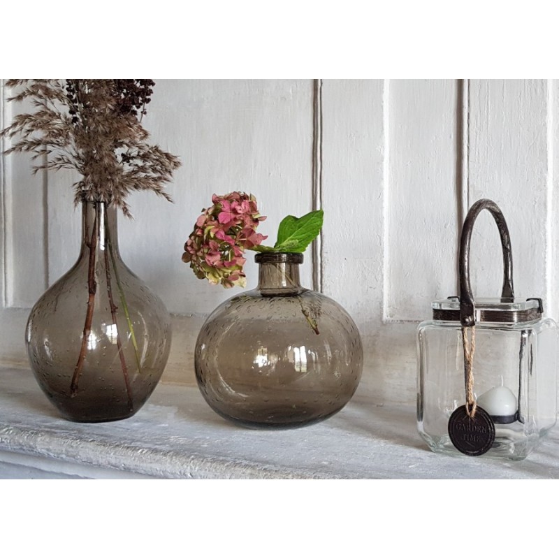 Vase bulle en verre teinté H18.5  | Deco-Delight.com Vase bulle en verre teinté H18.5  | Deco-Delight.com