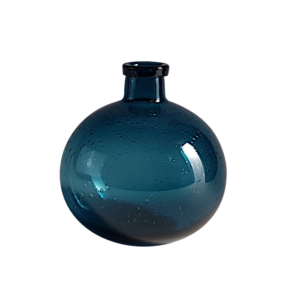 Vase bulle en verre teinté H18.5 | Deco-Delight.com Vase bulle en verre teinté H18.5 | Deco-Delight.com