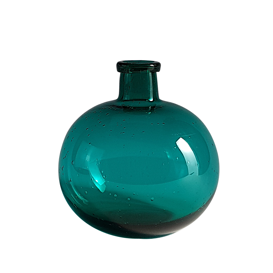 Vase bulle en verre teinté H18.5 | Deco-Delight.com Vase bulle en verre teinté H18.5 | Deco-Delight.com