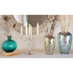 Vase bulle en verre teinté H18.5  | Deco-Delight.com