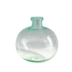 Vase bulle en verre teinté H18.5  | Deco-Delight.com