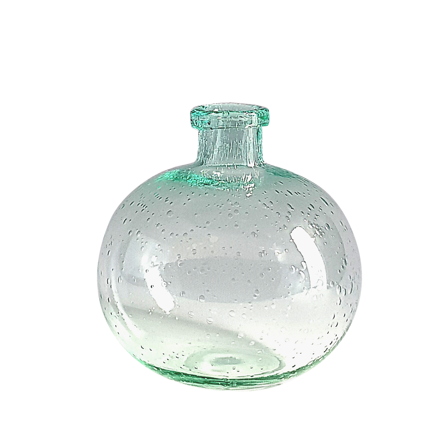 Vase bulle en verre teinté H18.5 | Deco-Delight.com Vase bulle en verre teinté H18.5 | Deco-Delight.com