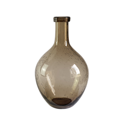 Vase bulle en verre teinté H25.5  | Deco-Delight.com