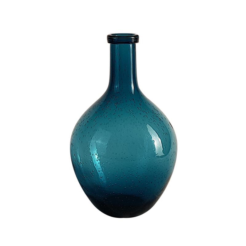 Vase bulle en verre teinté H25.5  | Deco-Delight.com Vase bulle en verre teinté H25.5  | Deco-Delight.com