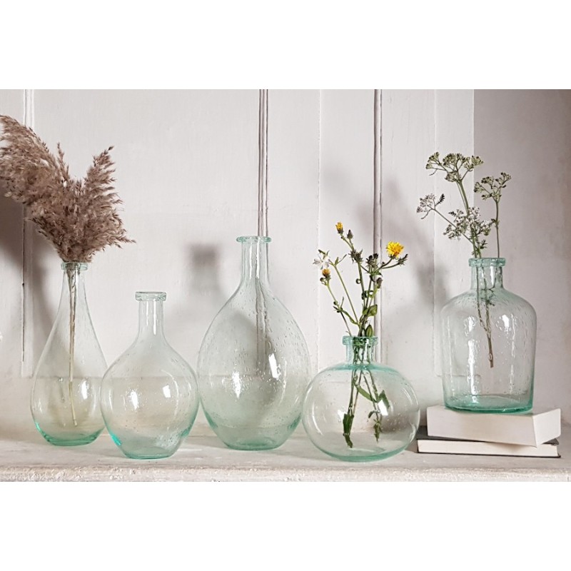 Vase bulle en verre teinté H25.5  | Deco-Delight.com Vase bulle en verre teinté H25.5  | Deco-Delight.com