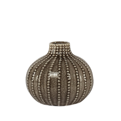 Vase boule oursin en céramique H12  | Deco-Delight.com