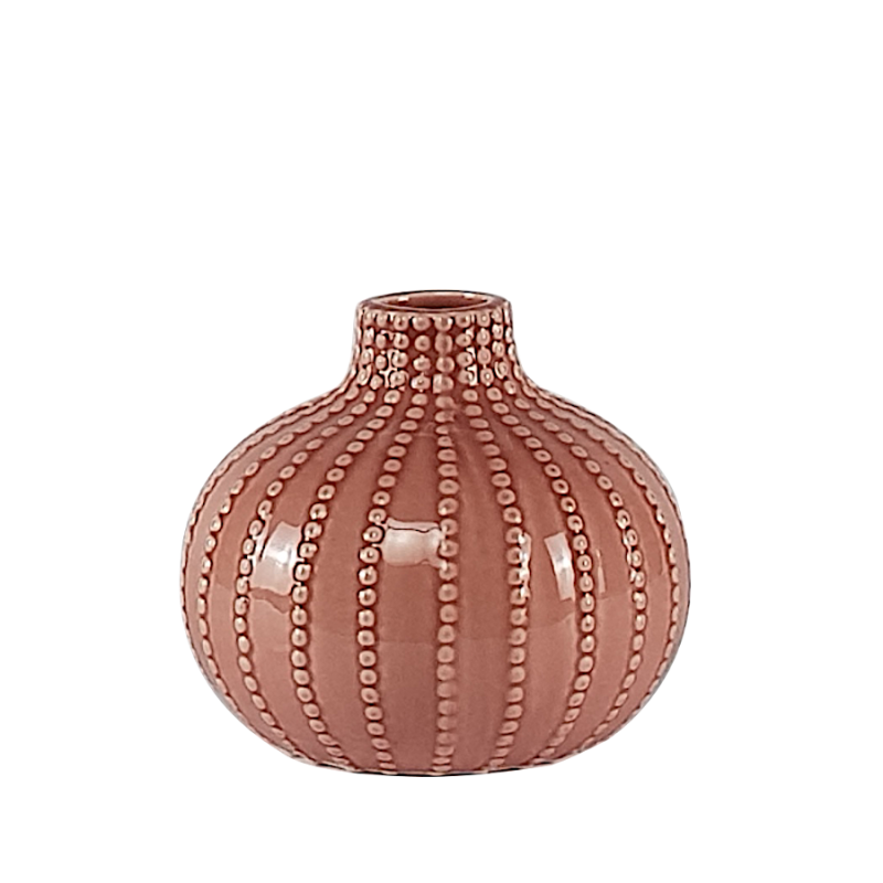 Vase boule oursin en céramique H12  | Deco-Delight.com Vase boule oursin en céramique H12  | Deco-Delight.com