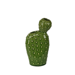 Vase cactus vert en céramique  | Deco-Delight.com