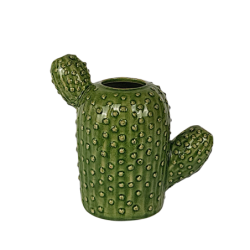Vase cactus vert en céramique  | Deco-Delight.com