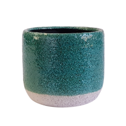 Cache-pot céramique effet sable naturel  | Deco-Delight.com