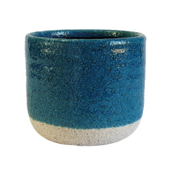 Cache-pot céramique effet sable naturel  | Deco-Delight.com