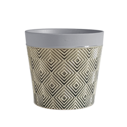 Cache-pot motifs ethniques H12.5  | Deco-Delight.com