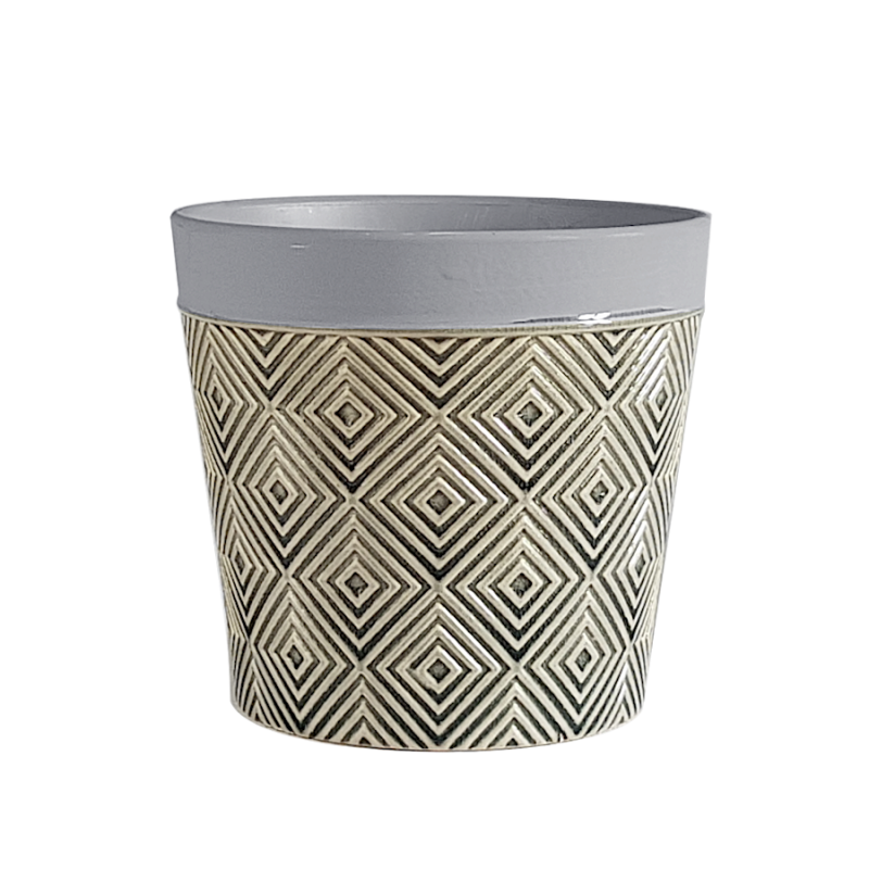 Cache-pot motifs ethniques H12.5  | Deco-Delight.com Cache-pot motifs ethniques H12.5  | Deco-Delight.com