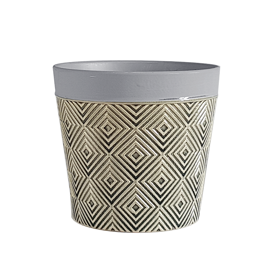 Cache-pot motifs ethniques H12.5 | Deco-Delight.com Cache-pot motifs ethniques H12.5 | Deco-Delight.com