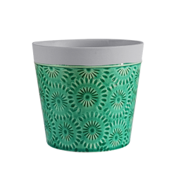 Cache-pot fleurs de pissenlit H12.5  | Deco-Delight.com