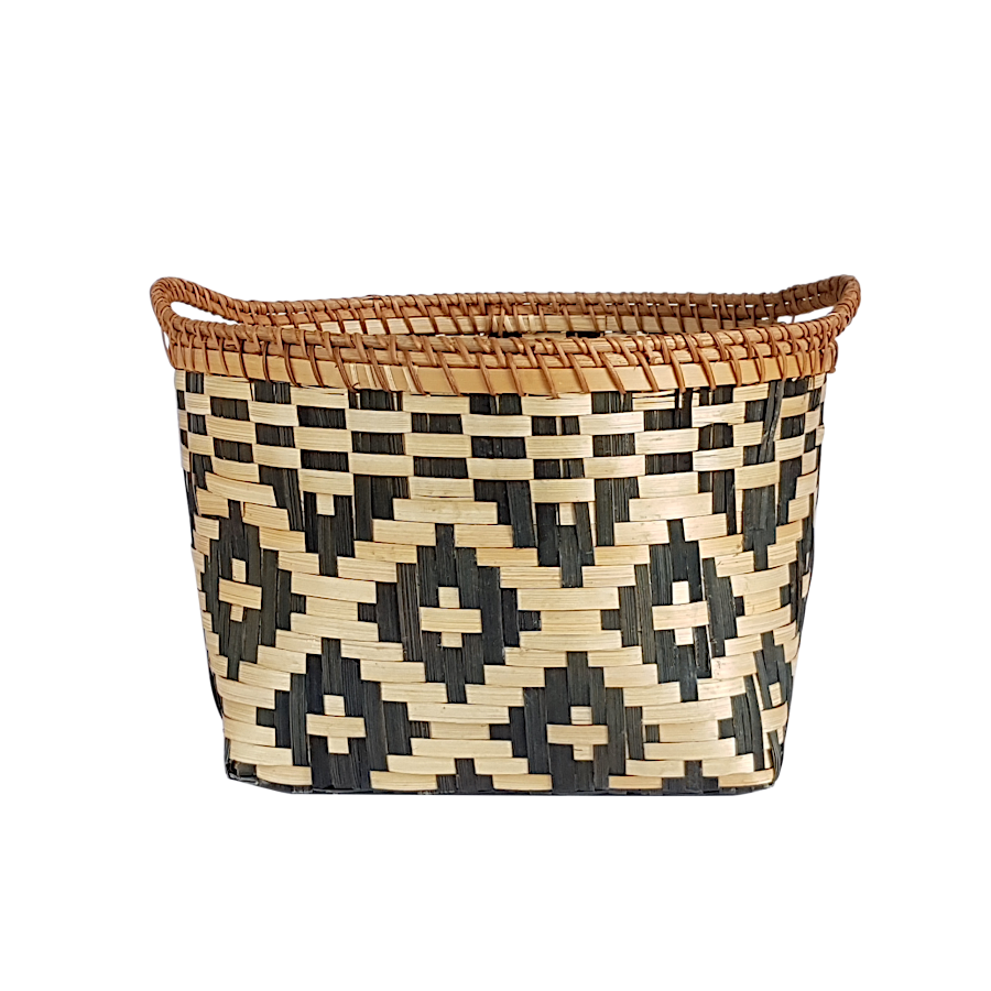 Panier rond bambou tressé déco  | Deco-Delight.com