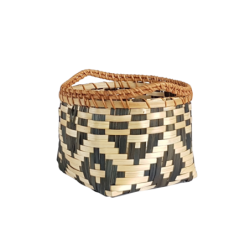 Panier rond bambou tressé déco  | Deco-Delight.com