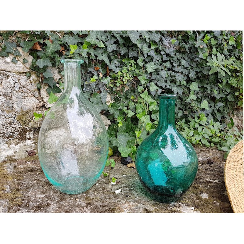 Vase bulle en verre teinté H34.5  | Deco-Delight.com Vase bulle en verre teinté H34.5  | Deco-Delight.com