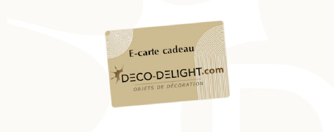 Carte cadeau déco en ligne | Deco-Delight.com Carte cadeau déco en ligne | Deco-Delight.com