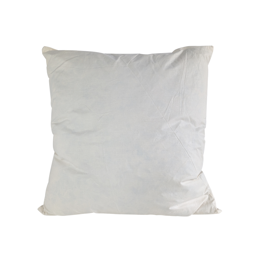 Coussin en Coton - Garnissage Plumes de Canard - 50x50 cm