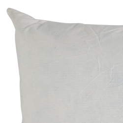 Coussin en Coton - Garnissage Plumes de Canard - 40x60 cm